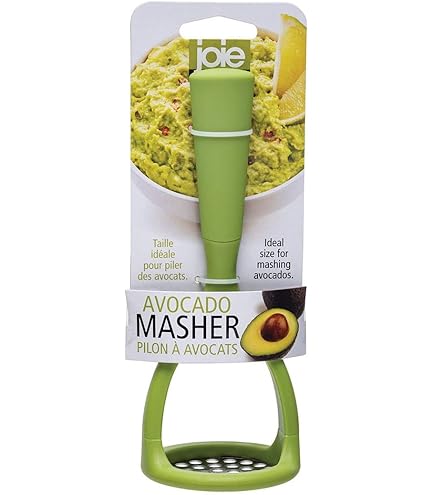 Hemoton Silicone Potato Masher - Grey, Avocado & Fruit Crusher Kitchen Tool - View #2