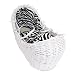 Isabella Alicia Born To Be Wild Zebra Izzy Pod Moses Basket (White)