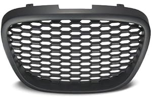 GOINGFAST Pour Seat Leon 2 Altea XL Toledo 3 Calandre Grille Noir Nid D'abeille Sans Sigle