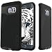 Produktbild Samsung Galaxy S6 Edge Hülle, Caseology [Wavelength Serie] Dreidimensionale Wellen-Muster / TPU-Ummantelung Polycarbonat-Bumper / Zuverlässiger Schutz für [Galaxy S6 Edge] - [Schwarz]