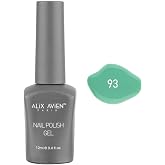 ALIX AVIEN Yeşil Kalıcı Oje 93-Yoğun Renk Veren Jel Oje 12 ml-Nail UV Gel Polish 93