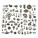 Produktbild Amasawa Antiker Steampunk Anhänger Anhänger Uhr Uhr DIY Handwerk, Halskette Anhänger,Schlüsselanhänger,Schmuckherstellung, Cosplay Kostüm Zubehör Bronze (70 Stück)