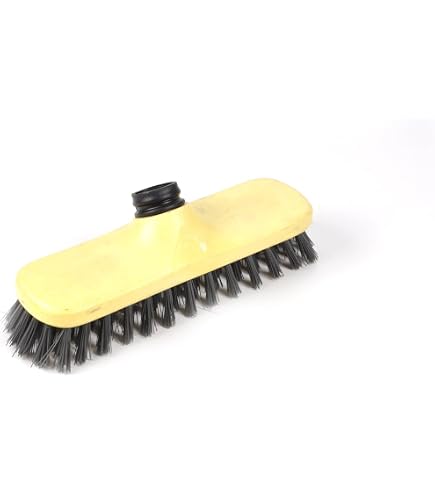 Tête De Balai Droit Homéa 29cm - Soies Premium Effet Bois Avec Douille - Compatible Tous Manches