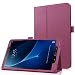 Produktbild gotd Faltbarer Ständer Leder Schutzhülle für Samsung Galaxy Tab A 10.1 2016 t580 N, offenres Design und Magnetverschluss, Multi-Winkel für Blick und Folio Stand (lila)