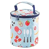 Impermeable: La tela de bolsa es impermeable para proteger latas, frutas, aperitivos en mal tiempo