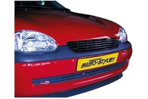 AUTO-STYLE AutoStyle No-Sign Grill compatible with Opel Corsa B 1993-2000