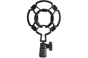 docooler Clip Universale del Supporto del Mic del Supporto del Microfono dello Studio del Supporto a Prova di Scossa Universale per Il Grande condensatore del diaframma