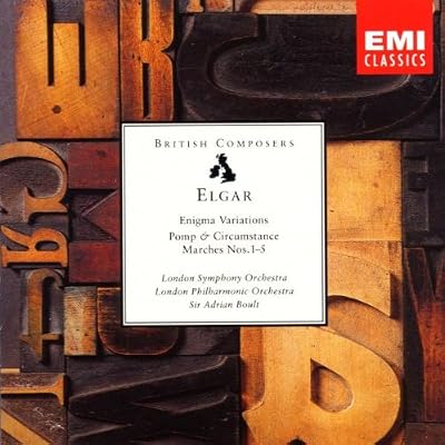 Voix de Son Maitre Elgar : Variations "Enigma" - Pompes et circonstances [Import anglais]