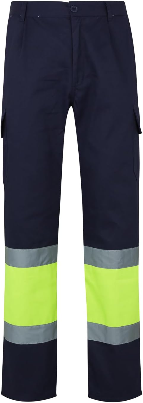 VELILLA 157, Pantalón Bicolor, Multibolsillos, Alta Visibilidad
