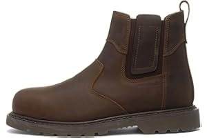 EARTH WORKS SAFETY EarthWorks Safety - EarthWorks Scriber Mens Brown Leather Safety Boots