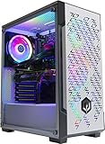 CyberpowerPC Warrior Gaming PC - Intel Core i7-9700F, Nvidia RTX 2070 Super 8GB, 16GB RAM, 240GB SSD, 2TB HDD, 650W 80+ PSU, Wifi, Windows 10, Liquid Cooling, Corsair 220T W