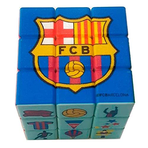 Preisvergleich Produktbild Megableu Rubiks Cube-FC Barcelona, 34809, Mehrfarbig