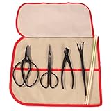 Werkzeugset für die Bonsaipflege, 5-teilig, mit...