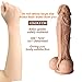 Produktbild DACHMA Penis Silikon Strong Starke Saugnapf - Dildo Silikon Flüssigkeit und Hands Free Dildo realistisch für Frauen (CR-556)