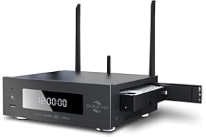 Dune HD Pro Vision 4K Solo | Dolby Vision | HDR10+ | Ultra HD | 3D | DLNA | Media Player und Android Smart TV Box | RTD1619 DR | 3.5 SATA HDD Rack | HD-Audio, 2X HDMI, BT, WiFi, 4GB / 32GB