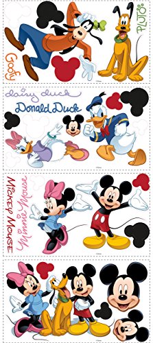 MICKY MAUS – Mickey Mouse & Freunde – 30 grosse Wandsticker – Wandaufkleber – Tattoos – aus USA - 2