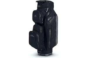Powakaddy Unisex Dri Tech Waterproof 14-Way Lightweight 9 Pocket Cart Bag