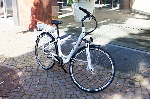 Provelo E-Bike Elektrofahrrad / Fahrrad / Stadtrad, weiß, 7 Gang Nabenschaltung, Reifengröße: 71,1 cm (28 Zoll) - 7