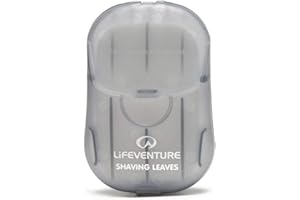 Lifeventure Shaving Leaves x 50 Unisex-Adult, Grey