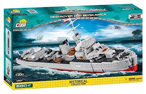 Preisvergleich Produktbild Cobi WW2 4807 - Destroyer ORP Blyskawica