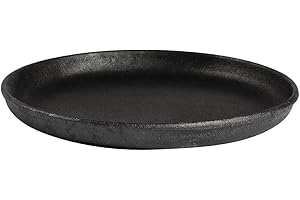 Olympia Piatto rotondo in ghisa da 220 mm, vassoio da ristorazione commerciale
