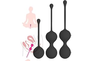 FOXCUP US-DXB Exercice du Plancher pelvien féminin, Smart Ball pour la Contraction et Le raffermissement Postnatal (3 pièces)