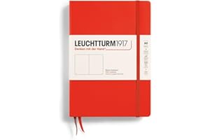 LEUCHTTURM1917 369783 - Cuaderno (A5), tapa dura, 251 páginas numeradas, en blanco
