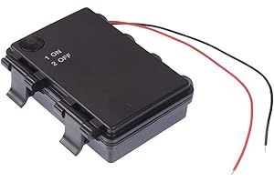 SWITCH ELECTRONICS AA X 3 Waterproof Enclosed Battery Holder with Switch (Quantity 1)