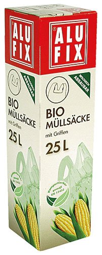 Alufix - Bolsas de basura biológica 25 L)