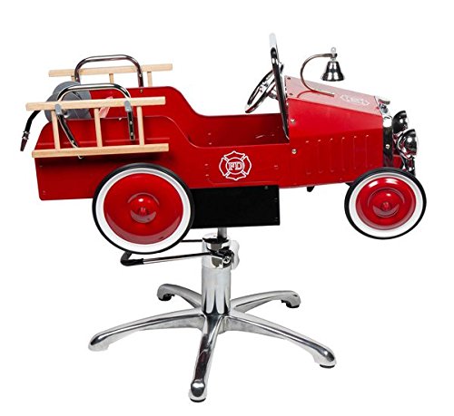 CHILDREN HAIRDRESSING CHAIR - FIREFIGHTER CAR