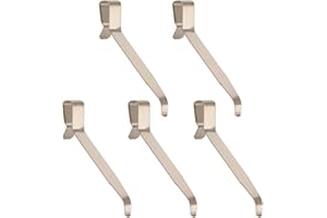 DRHOMEAM 5 Stück Federdruckplatte Ersatz für Geberit Spülsysteme, Metall WC Feder Push Plate 813514001 Spülkasten Ersatzteile