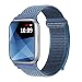Produktbild Naomo Kompatibel mit Watch Armband 42mm/44mm, Weiches Nylon Ersatz Uhrenarmband Ersatz für Watch Series 4, Series 3, Series 2, Series 1 (42mm/44mm, Cape Cod Blau)