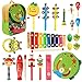 Produktbild CRZKO Musikinstrumente Kinder, 22 Stück Holz Percussion Set Schlagzeug Schlagwerk (22 Stück)