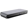 Belkin Thunderbolt 3 Dock Pro mit 0,8 m langem Thunderbolt 3-Kabel (Thunderbolt Dock für macOS und Windows), Ports für 2 Moni