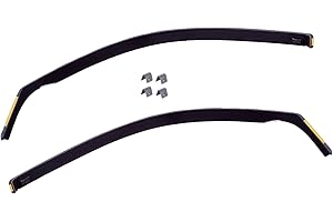 J&J AUTOMOTIVE Derivabrisas para Peugeot 2008 5 puerta 2013-2020 2pcs