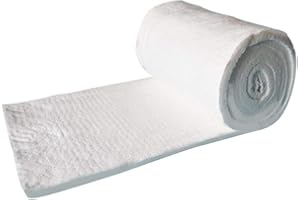 GOONSDS Couverture Anti-Feu Isolante en Fibre De Céramique - pour Poêles,Briques Réfractaires, Chaudières, Forge, Four,300mmx610mmx30mm