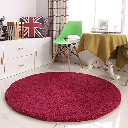 European rug carpet rectangle footcloth yoga mat simple circle modern for living room bedside computer chair-C 24*24inch(60*60cm)