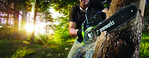 40V Akku-Kettensäge mit bürstenlosem Motor, 40cm – ohne Akku und Ladegerät - 7