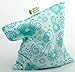 Grünspecht Happy Flower Fun 110-V2 Cherry Stone Cushion 22 x 24 cm Turquoise