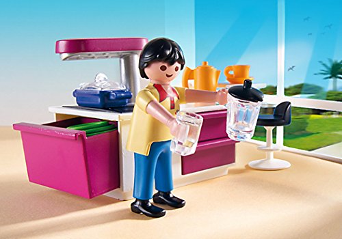 Imagen 3 de Playmobil Mansión Moderna de Lujo - Cocina de diseño abierto, playset (5582)