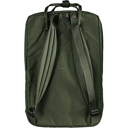 Fj  llr  ven Rucksack K  nken Laptop 17 Zoll  Forest Green  30 x 18 x 42 cm  20 Liter  27173-660