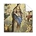 Price comparison product image ANDRE Religion Christianity World Famous Landmark Classical Oil Painting The Immaculate Conception Art Design Illustration Pattern Glasses Cloth Cleaning Cloth Phone Screen Cleaner