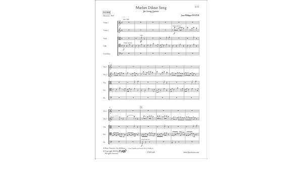 Flex Editions Goude J P Market Diktat Song String Quintet Amazon De Goude Jean Philippe Bucher amazon de