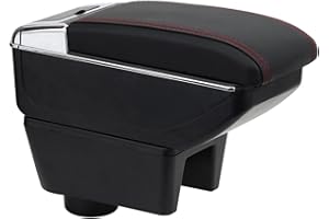 OYHCM Auto Armlehne für Seat Ibiza 6J IV 2008-2017 Armauflage Autozubehor Mittelarmlehne mit Stauraum verstellbar Einfache Montage