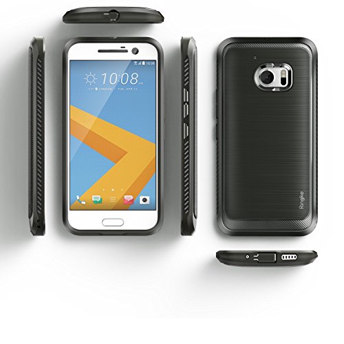 Funda HTC 10   Ringke ONYX  Fuerza el  stica  Durabilidad flexible  duradero antideslizante gota protecci  n  TPU Defensivo paraHTC 10 - Black