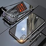 【Panzer&CNC Technik】: Des iPhone XR Rückseite Cover besteht aus Gehärtetem Glas. Die Schale ist mit der CNC Flugzeug Eloxal Aluminium Präzisionsschneid-technologie, lässt das Gehäuse stark und dauerhaftd erhalten, schützt zuverlässig vor leicht Stoß und Kratzer.