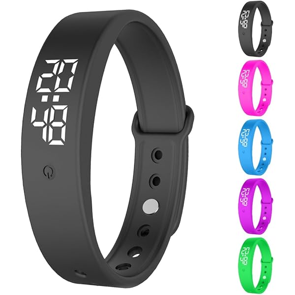 CEWROM Vibrationsalarm Erinnerung Uhr, Silent Vibrating Alarm Reminder  Watch fr Jungen/Mdchen, Pille Erinnerungen pro Tag, mit Timer und 6  tglichen Alarmen fr Kinder Erwachsene (Schwarz, Schwarz) : Amazon.de:  Kche, Haushalt & Wohnen