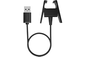 AWINNER Charger Compatible for Fitbit Charge 2- Replacement USB Charger Charging Cable Compatible for Fitbit Charge 2 with Cable Cradle Dock Adapter (1-Pack)