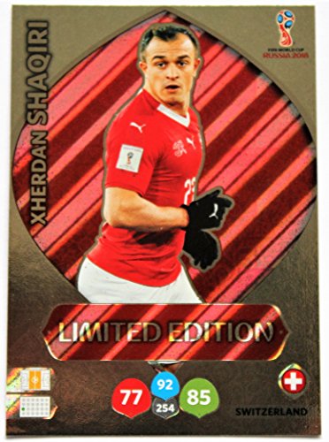 Preisvergleich Produktbild Panini Adrenalyn XL WM 2018 Russland - Shaqiri Schweiz Karte limited Edition