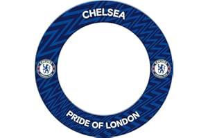 FOCO Offically Licensed Chelsea Football Club The Blues FC Dartboard and Darts Surround, Available in Multiple Designs
